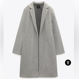 Zara Felt Coat